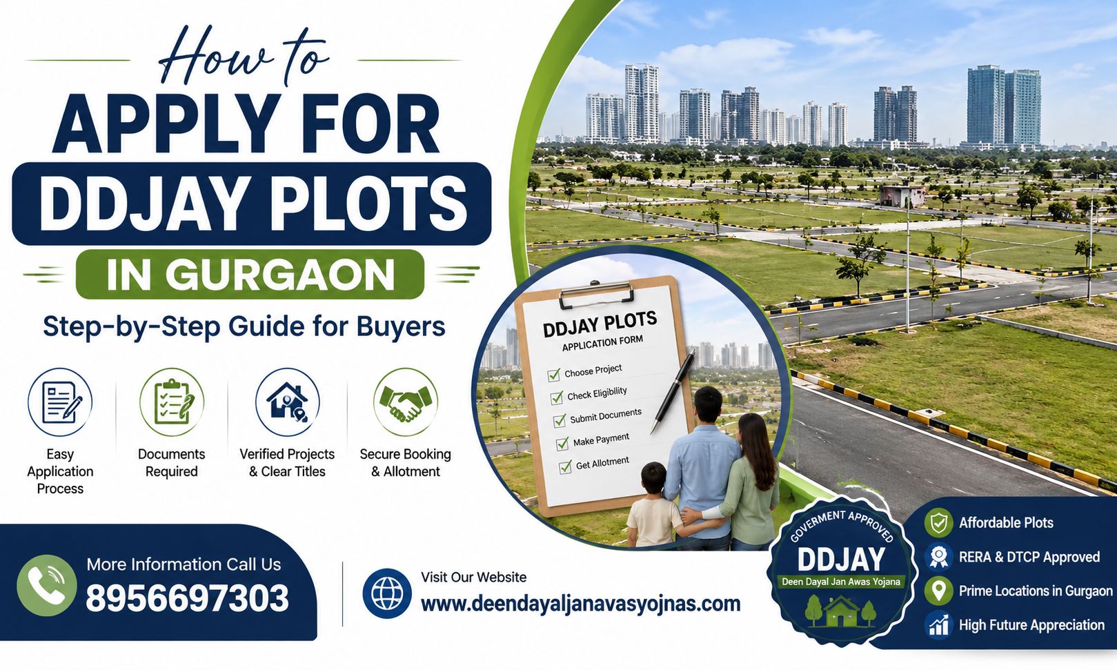 How to Apply for DDJAY Plots in Gurgaon